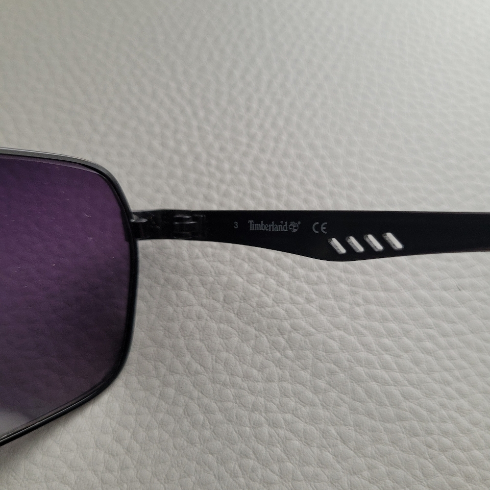 Timberland Golf 7225 Polarized Sport Black Purple Men's Sunglasses - Picture 6 of 12